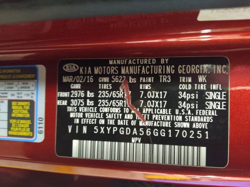 Used 2016 Kia Sorento LX AWD/4WD image 33