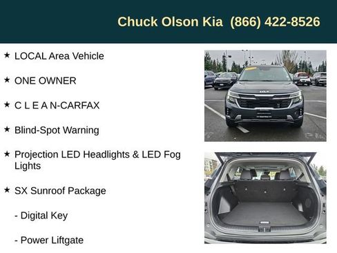 Certified 2024 Kia Seltos SX w/ SX Sunroof Package image 5