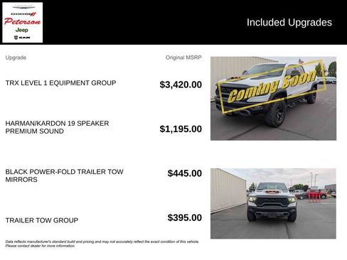 Used 2021 RAM 1500 TRX w/ TRX Level 1 Equipment Group AWD/4WD image 10