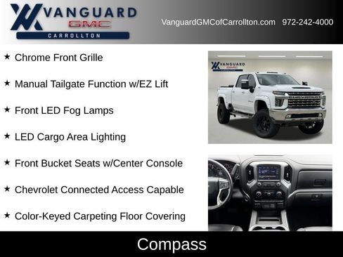 Used 2021 Chevrolet Silverado 2500 LTZ w/ LTZ Plus Package AWD/4WD image 45