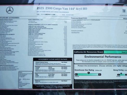 New 2025 Mercedes-Benz Sprinter 2500 image 27