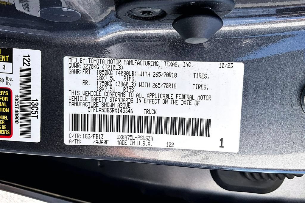 Used 2024 Toyota Tundra SR5 AWD/4WD image 36