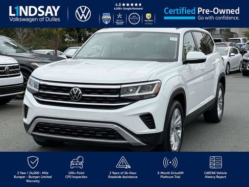 Certified 2021 Volkswagen Atlas SE image 4