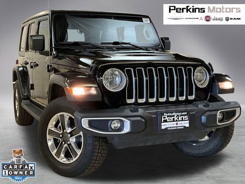 Certified 2023 Jeep Wrangler Sahara image 1
