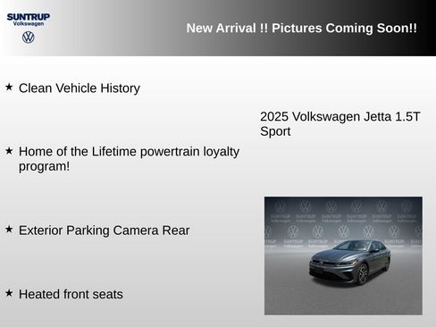 Used 2025 Volkswagen Jetta Sport FWD image 5
