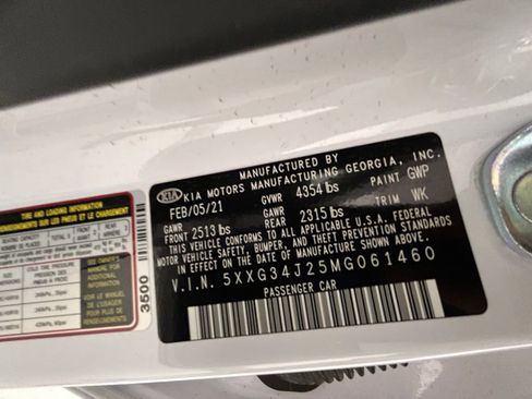 Used 2021 Kia K5 EX w/ EX Premium Package image 20