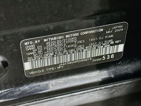 Used 2024 Mitsubishi Eclipse Cross SE AWD/4WD image 12