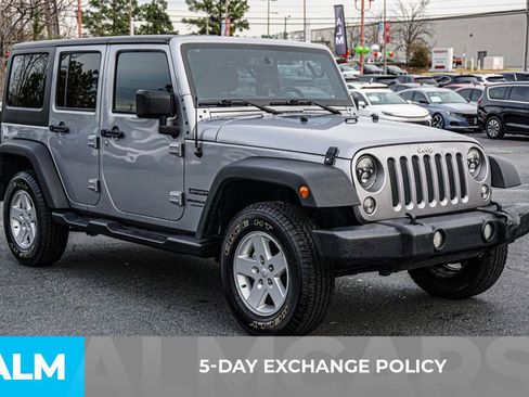 Used 2018 Jeep Wrangler Unlimited Sport S image 4