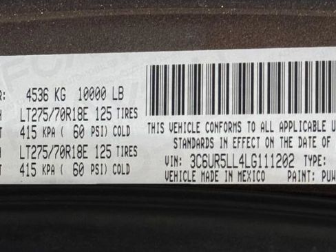 Used 2020 RAM 2500 Limited AWD/4WD image 28