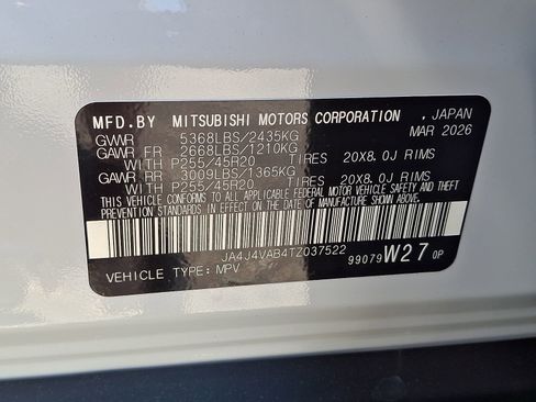 New 2026 Mitsubishi Outlander LE AWD/4WD image 21