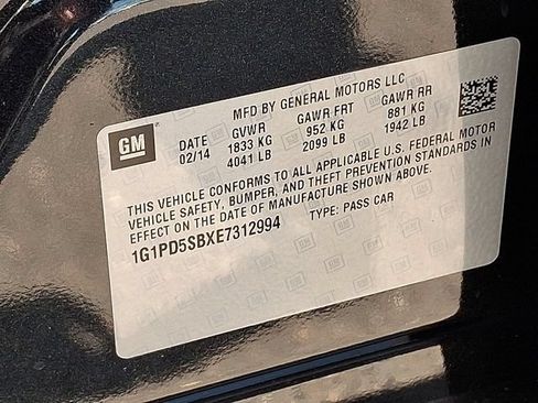 Used 2014 Chevrolet Cruze LT w/ Technology Package FWD image 27