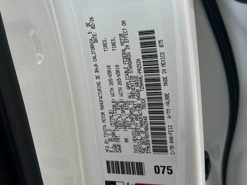 New 2026 Toyota Tacoma TRD Sport image 27