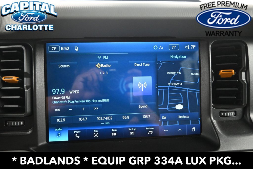 Used 2022 Ford Bronco Badlands AWD/4WD image 16