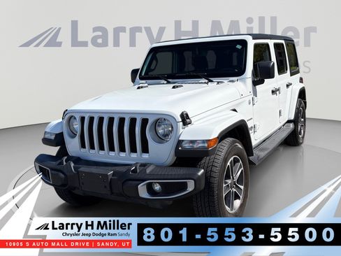 Used 2023 Jeep Wrangler Unlimited Sahara AWD/4WD image 1