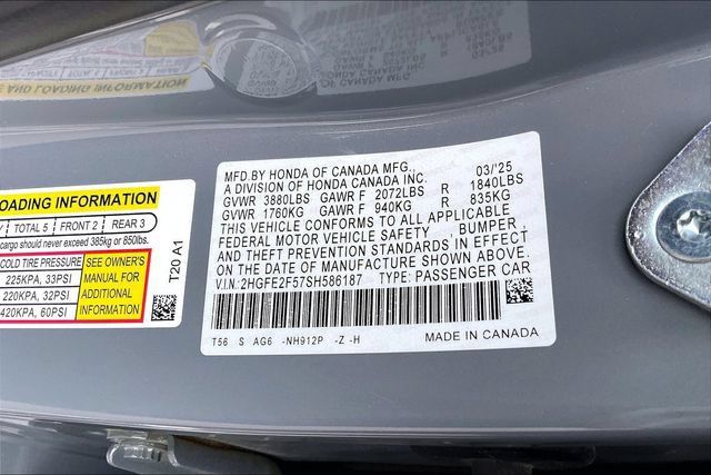 Used 2025 Honda Civic Sport image 33