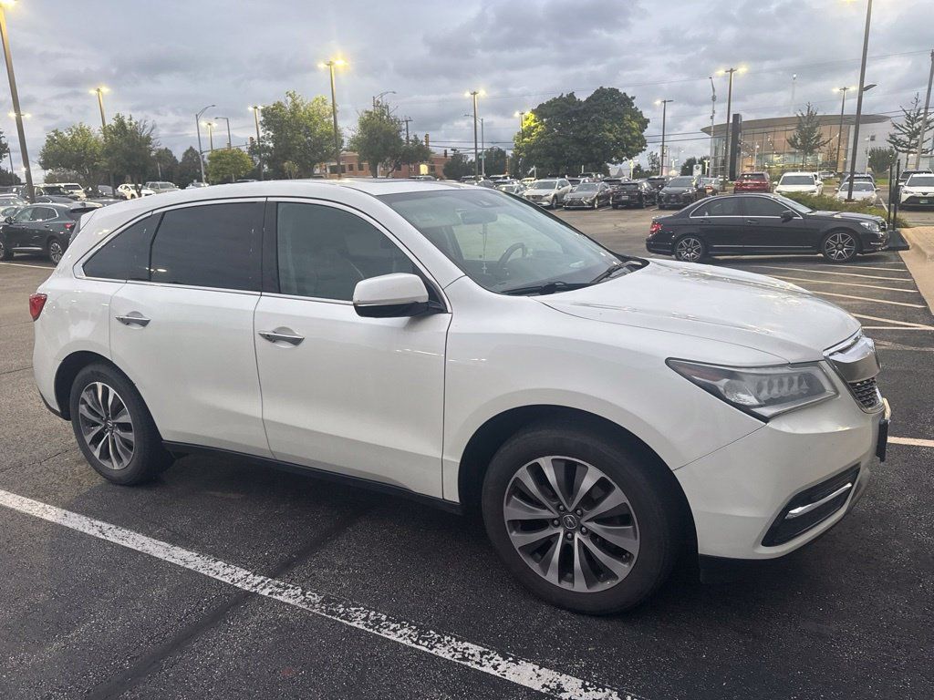 Used 2016 Acura MDX w/ Technology Package AWD/4WD image 2