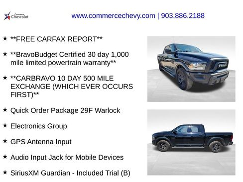 Used 2022 RAM 1500 Classic Warlock w/ Electronics Group image 4