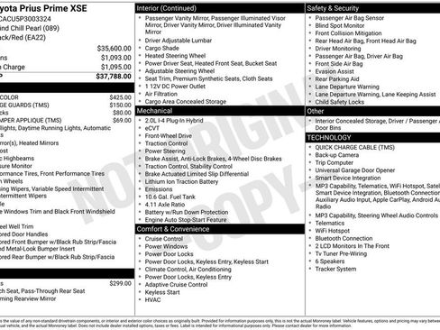 Certified 2023 Toyota Prius Prime FWD image 13