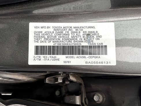 Used 2003 Toyota Camry LE image 13