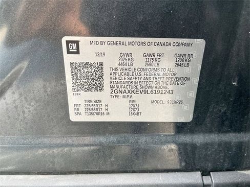 Certified 2020 Chevrolet Equinox LT image 32