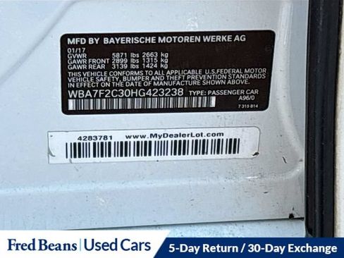 Used 2017 BMW 750i xDrive AWD/4WD image 41