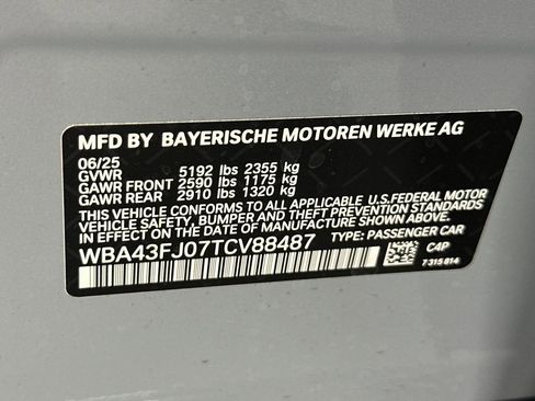 Used 2026 BMW 530i w/ M Sport Package RWD image 17