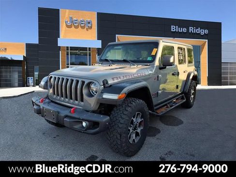 Used 2021 Jeep Wrangler Unlimited Rubicon w/ Steel Bumper Group AWD/4WD image 1