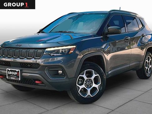 Used 2022 Jeep Compass Trailhawk w/ Trailhawk Elite Group AWD/4WD image 1