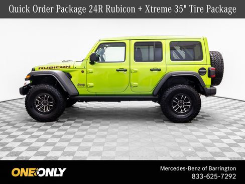 Used 2025 Jeep Wrangler Unlimited Rubicon w/ XTREMEE 35" Tire Package AWD/4WD image 2