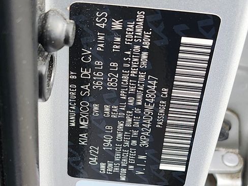 Used 2022 Kia Rio LX FWD image 31