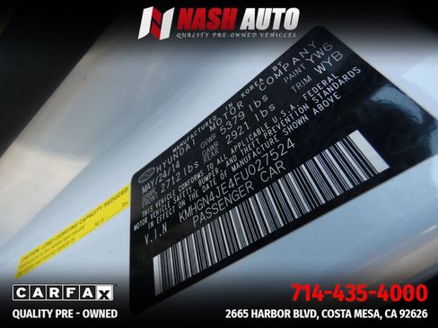 Used 2015 Hyundai Genesis 3.8 w/ Option Group 04 image 85