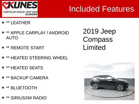 Used 2019 Jeep Compass Limited image 2
