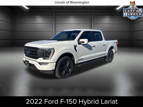 Used 2022 Ford F150 Lariat w/ Equipment Group 502A High image 1