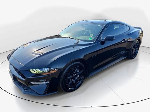 Certified 2019 Ford Mustang GT Premium w/ Black Accent Package RWD image 1