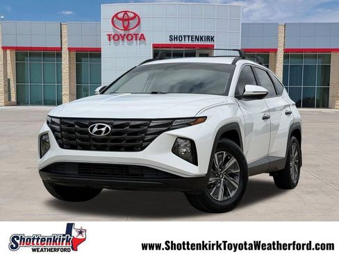 Used 2023 Hyundai Tucson Blue w/ Cargo Package AWD/4WD image 1