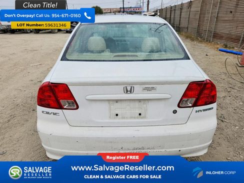Used 2004 Honda Civic Hybrid Sedan image 8