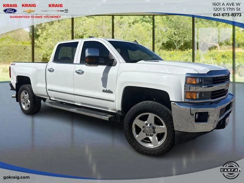 Used 2015 Chevrolet Silverado 2500 LTZ w/ Duramax Plus Package AWD/4WD image 3
