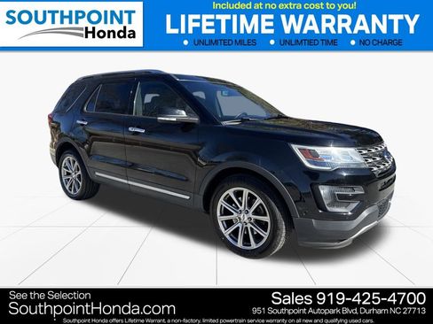 Used 2016 Ford Explorer Limited w/ Equipment Group 301A image 1