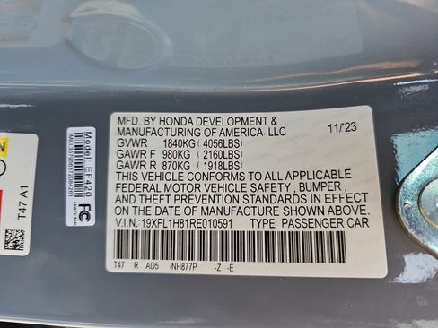 Used 2024 Honda Civic Sport Touring image 41