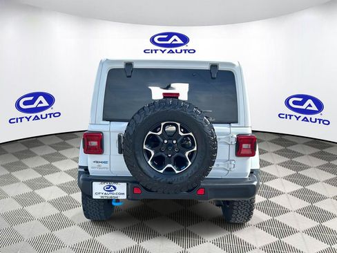Used 2023 Jeep Wrangler Unlimited Rubicon 4xe w/ Steel Bumper Group AWD/4WD image 5