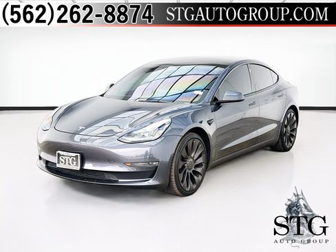 Used 2022 Tesla Model 3 Performance AWD/4WD image 1