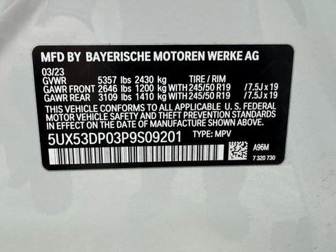 Certified 2023 BMW X3 xDrive30i w/ Premium Package image 30