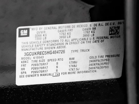 Used 2017 Chevrolet Silverado 1500 LT w/ All Star Edition AWD/4WD image 53