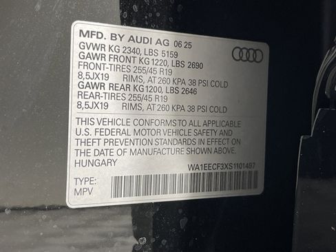 New 2025 Audi Q3 2.0T Premium Plus image 41