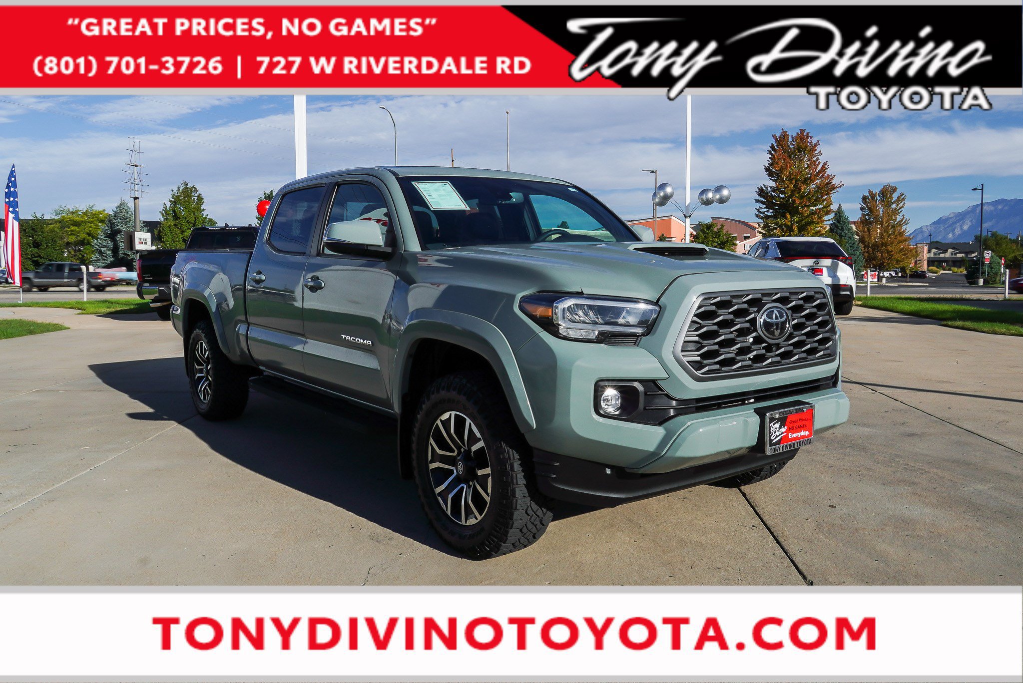 Certified 2023 Toyota Tacoma TRD Sport w/ TRD Premium Sport Package AWD/4WD image 1
