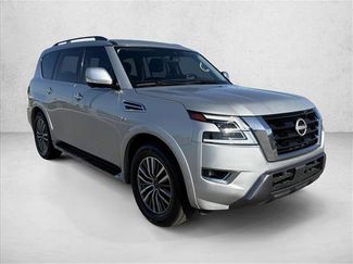 Used 2021 Nissan Armada SL w/ Captain's Chairs Package video 3