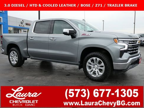 Used 2023 Chevrolet Silverado 1500 LTZ w/ Z71 Off-Road Package image 1