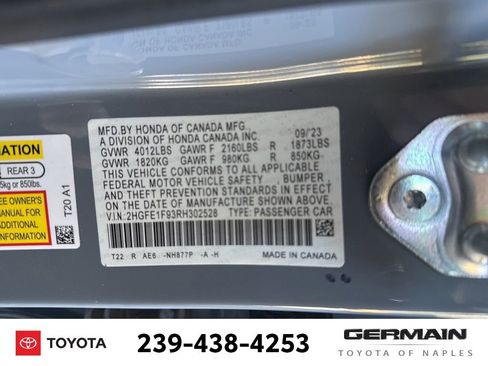 Used 2024 Honda Civic Touring image 24