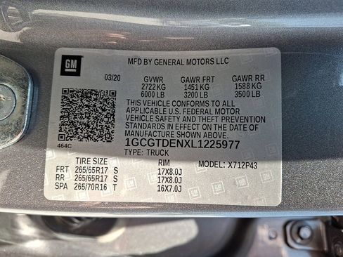 Used 2020 Chevrolet Colorado Z71 AWD/4WD image 26