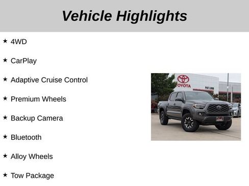 Used 2021 Toyota Tacoma TRD Off-Road AWD/4WD image 5